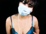Masked ASMR NSFW Cumming On Camera