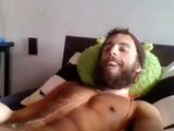 Moaning Masturbating Man