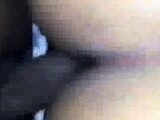 Petite Wife Fucks BBC Big Black Cock For Husband bb