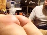 Sexy amateur ass spanking