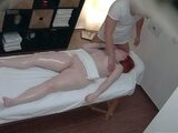 Young redhead gets the massage of her dreams