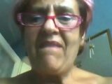 Sexy Senior’s Webcam Show: Amateur Granny’s Exhibition!